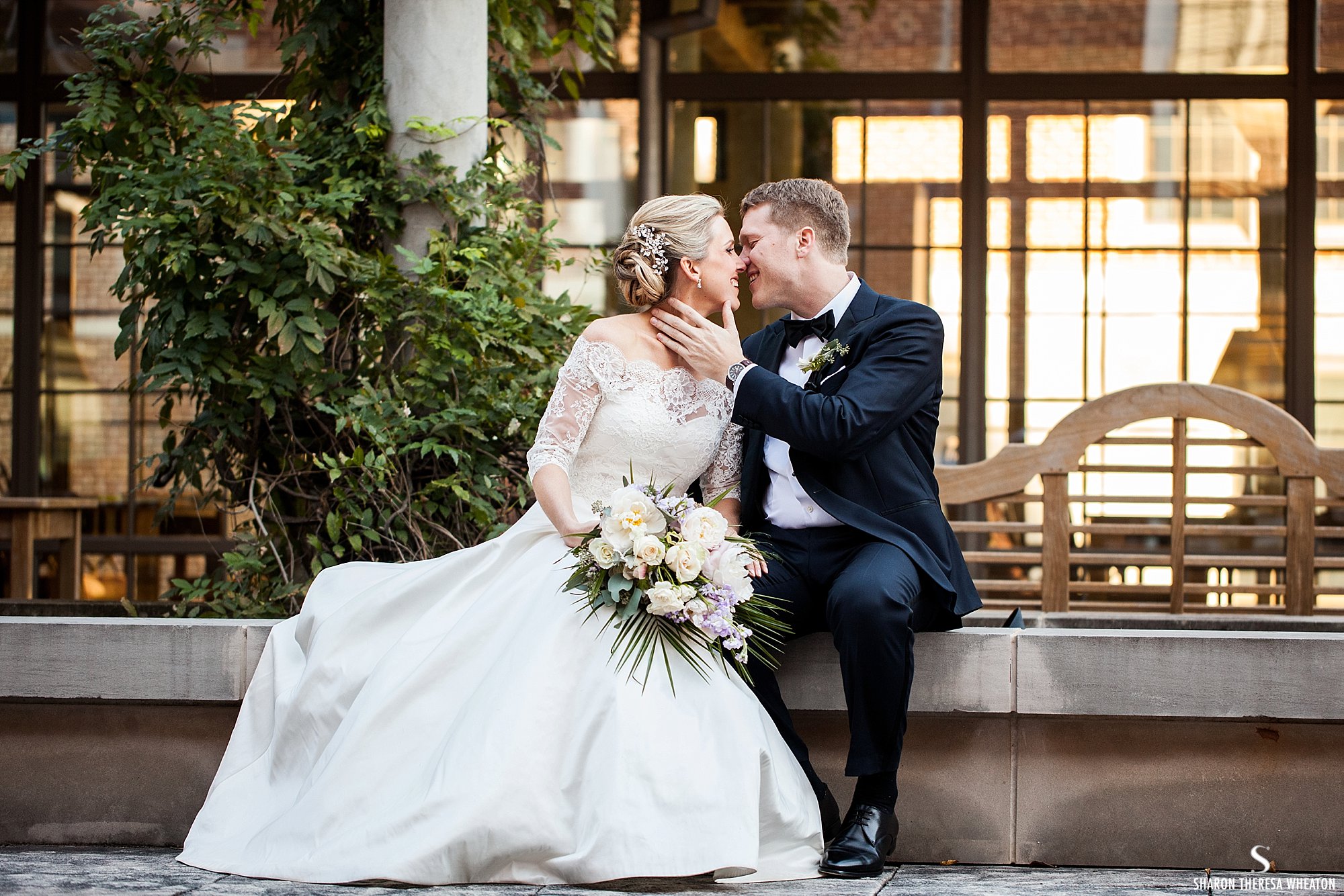 Fall Wedding at Agnes Scott College Sharon Theresa Wheaton